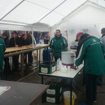 Jugendabteilung auf dem Waldfeuchter Weihnachtsmarkt