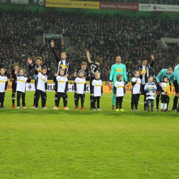 F-Jugend – Unser Tag bei Borussia Mönchengladbach