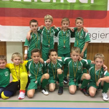 F-Jugend (U9) – 2. Platz beim Hallenturnier in Haaren