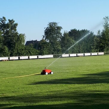 Beregnung auf dem Sportplatz in Waldfeucht fertig